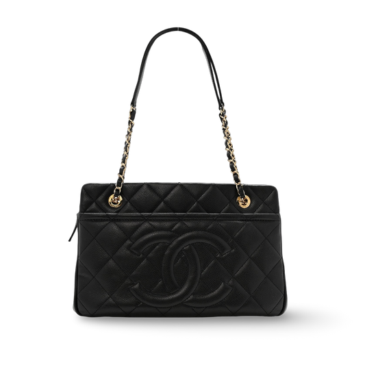 Chanel Quilted Calfskin Timeless CC Tote