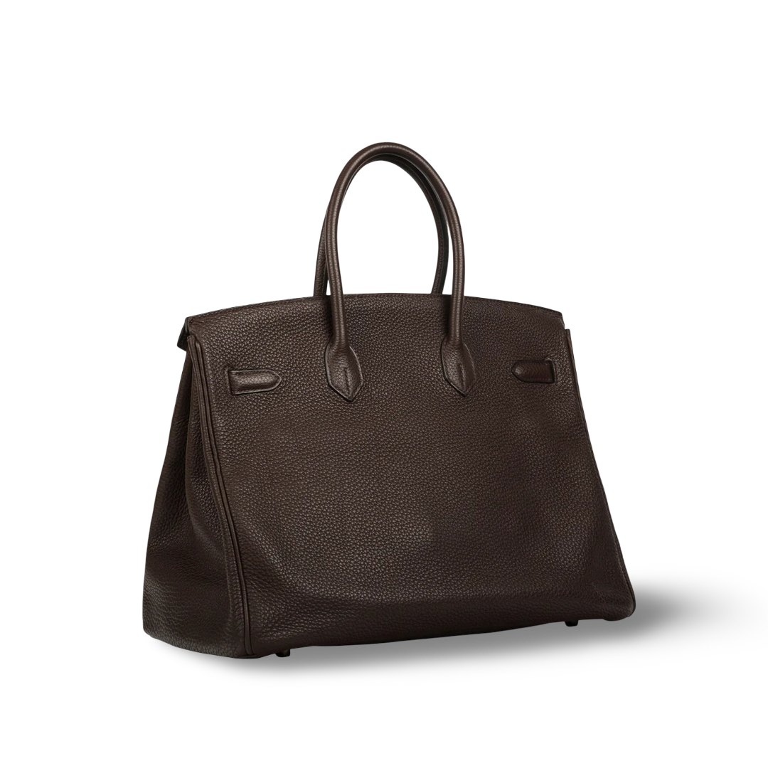 Hermes Togo Birkin 35 Bag - GHW / Havane