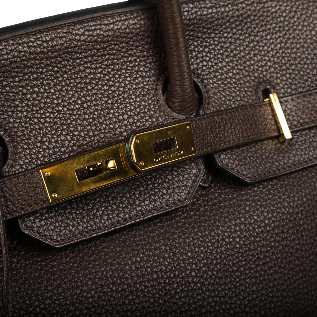 Hermes Togo Birkin 35 Bag - GHW / Havane
