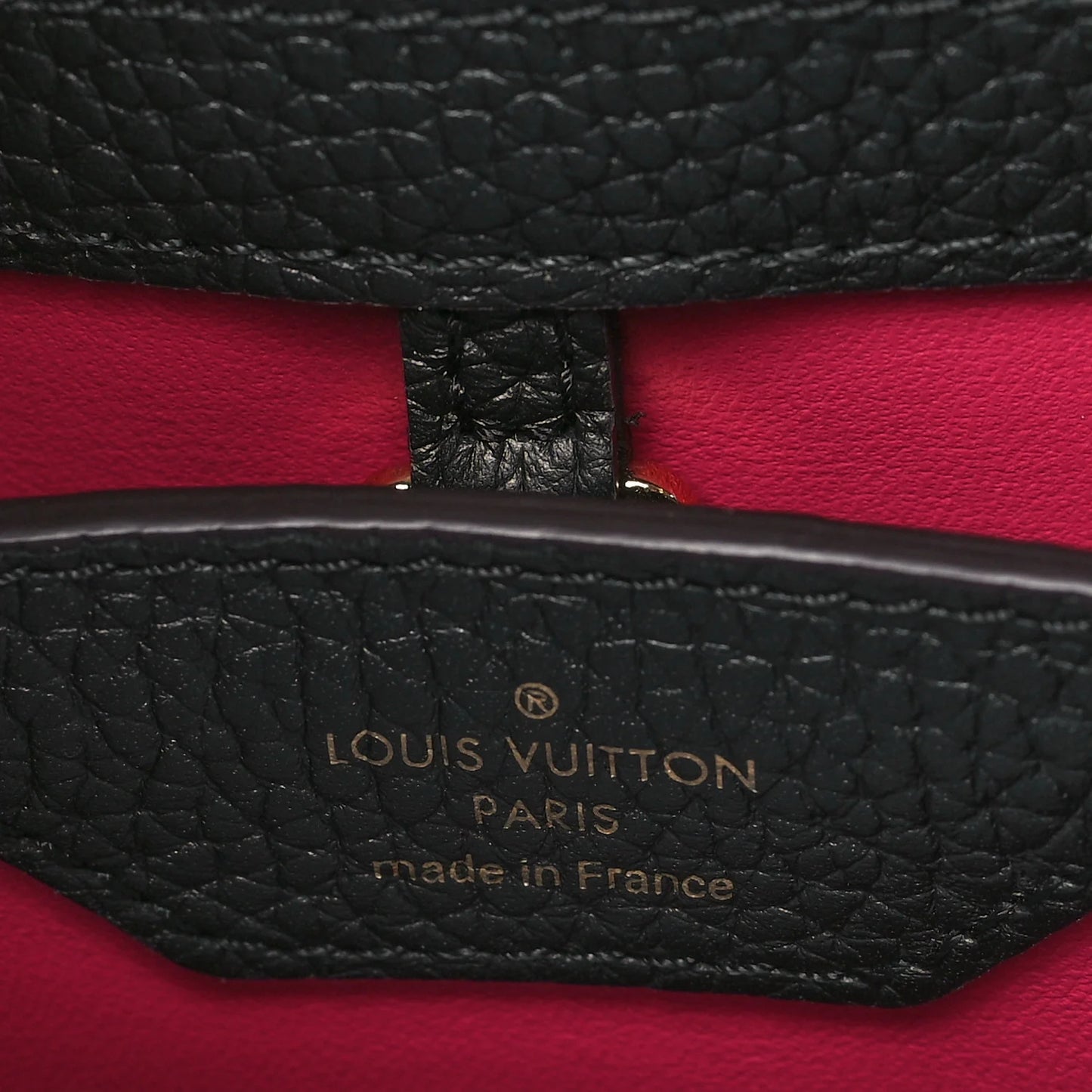 Louis Vuitton BB Capuchin Bag - GHW / Black