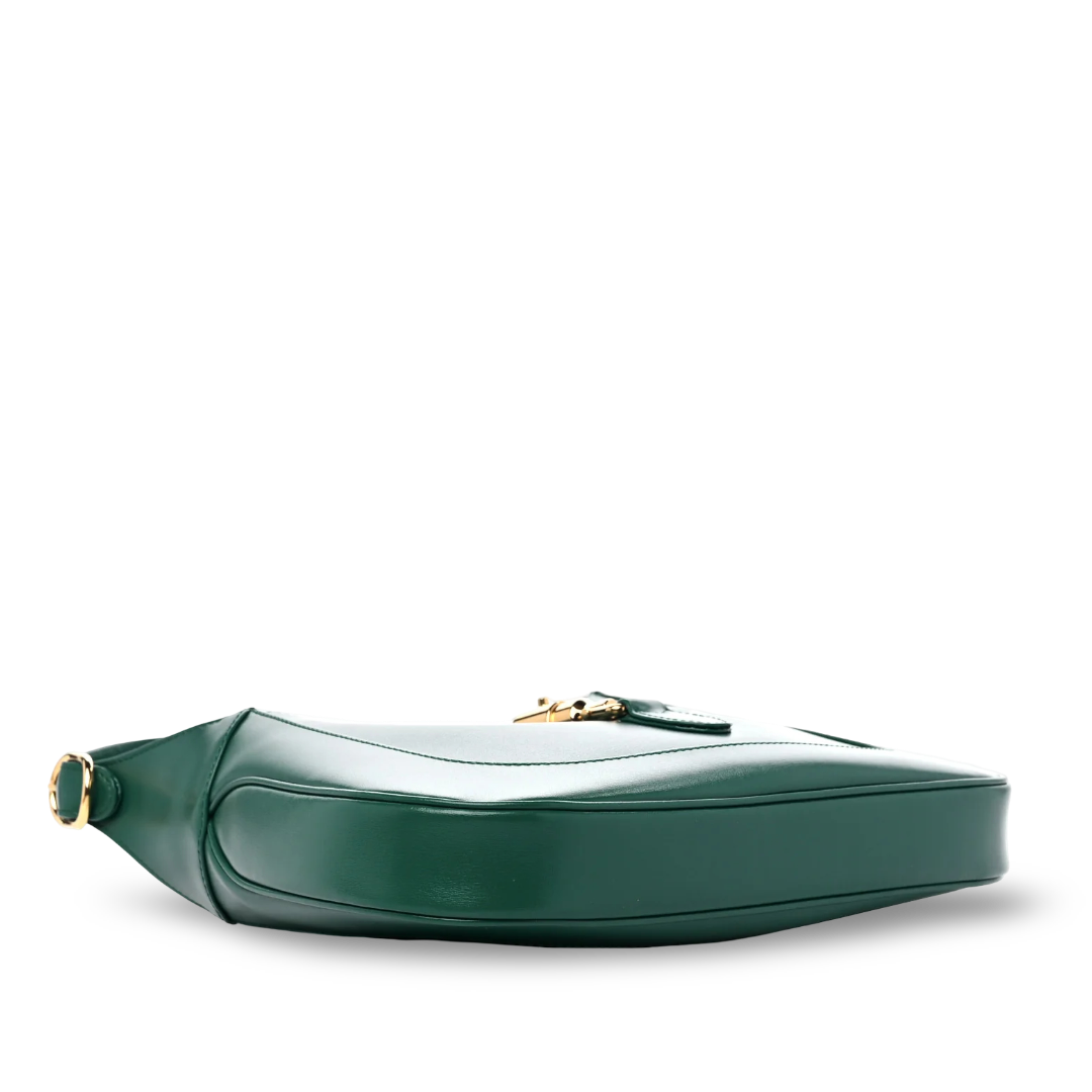 Gucci Calfskin Small Jackie 1961 Hobo - GHW/Emerald