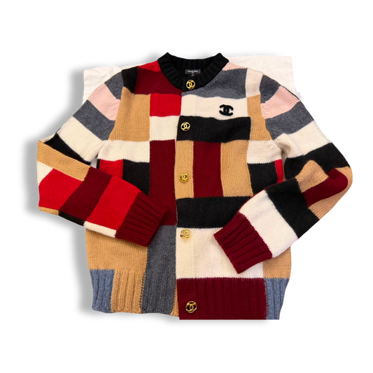 Chanel 2026 Cashemer Wool Cardigan- GHW / Muticolor