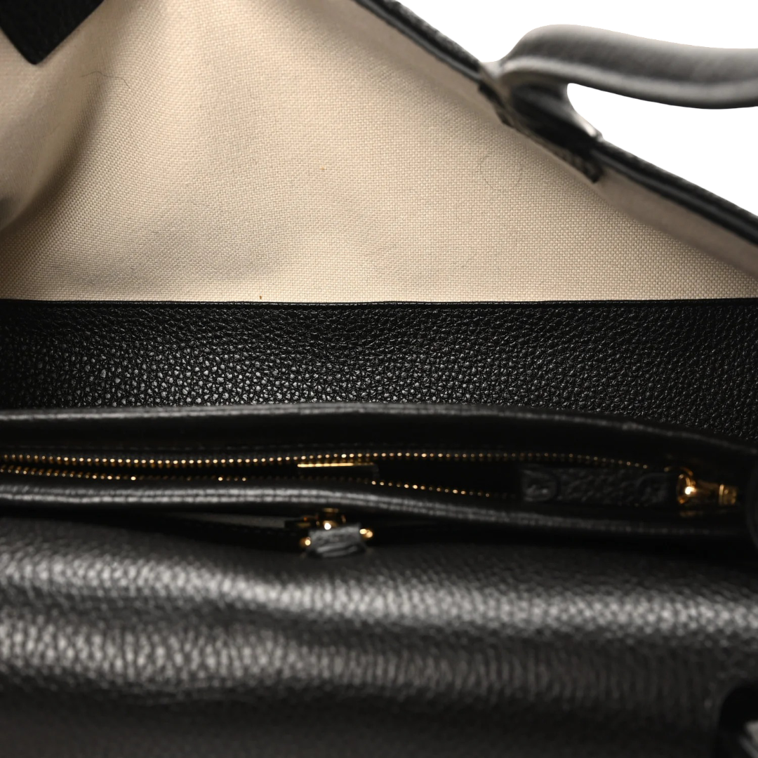 Chanel Quitled Caviar 26S Shoulder Tote - GHW/ Black