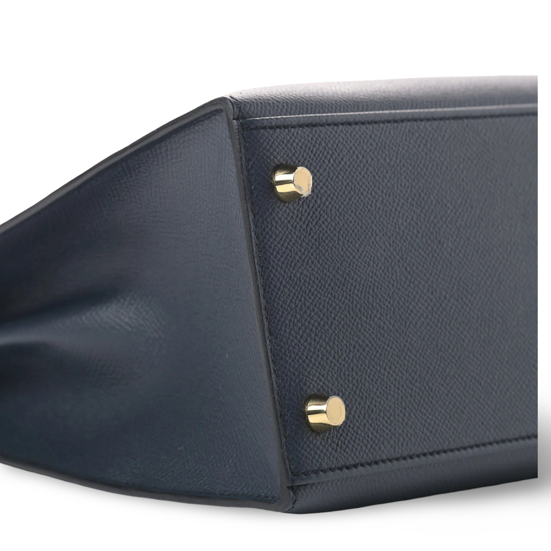 Hermes Epsom Kelly Sellier 28 - GHW / Bleu Nuit