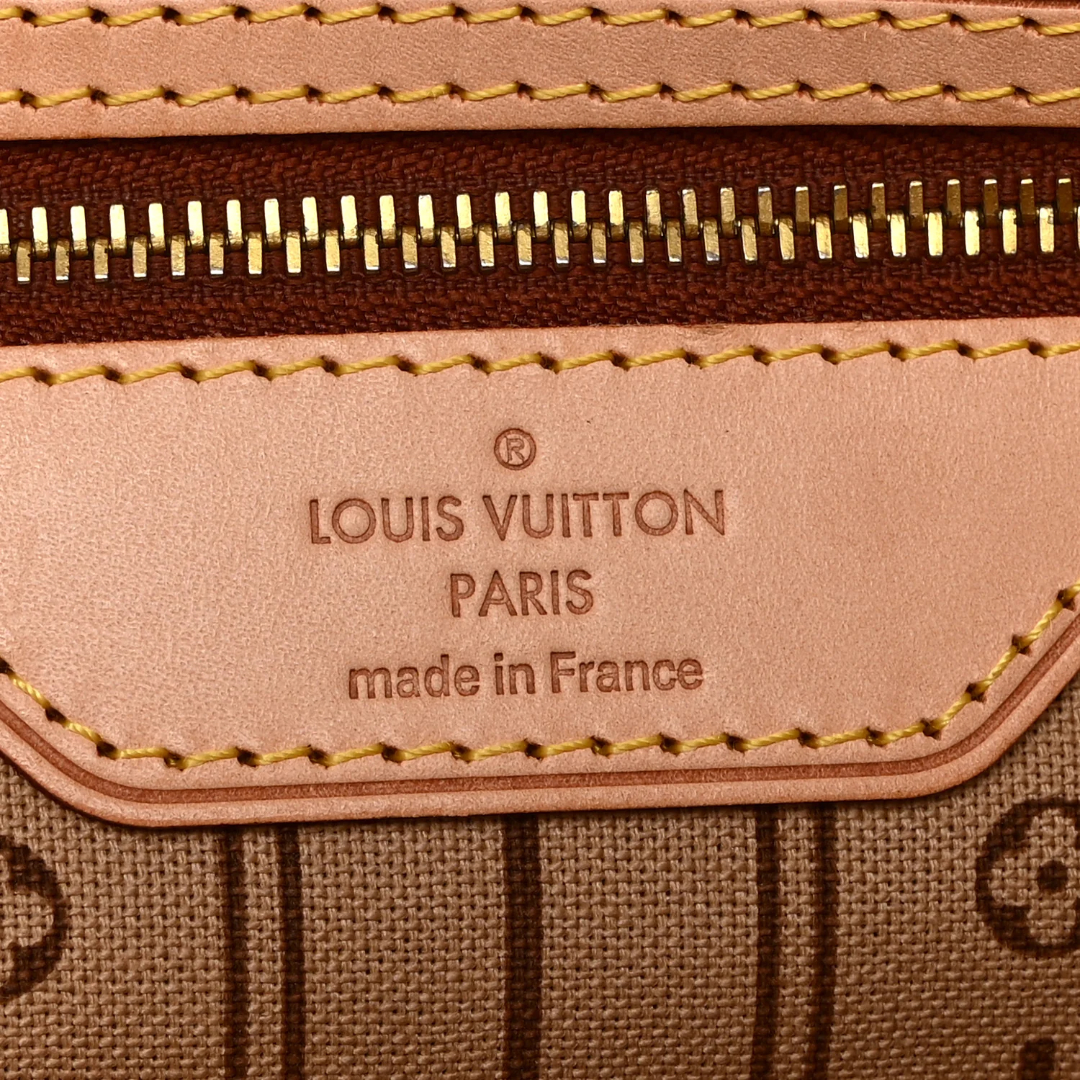 Louis Vuitton Monogram MM Neverfull Bag - GHW/ Brown