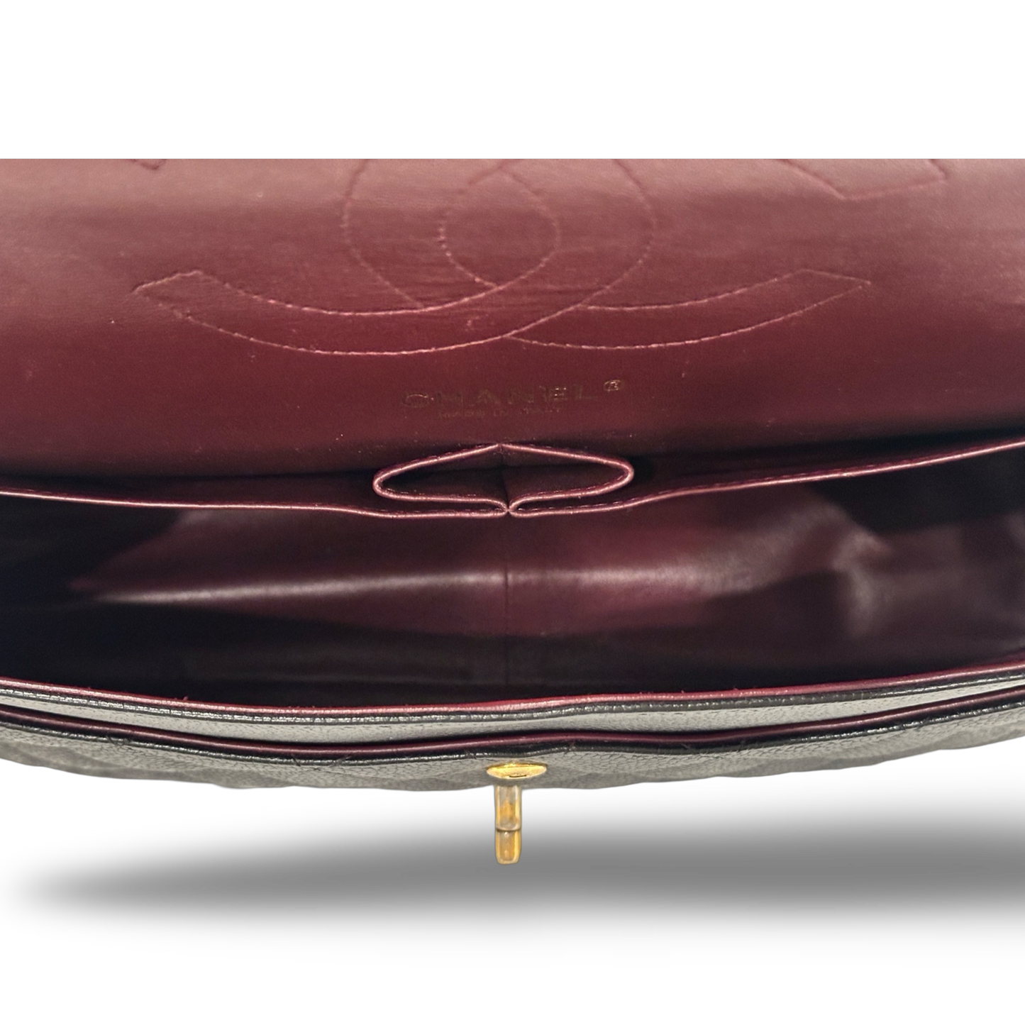 Chanel Classic Caviar Jumbo Double Flap Black