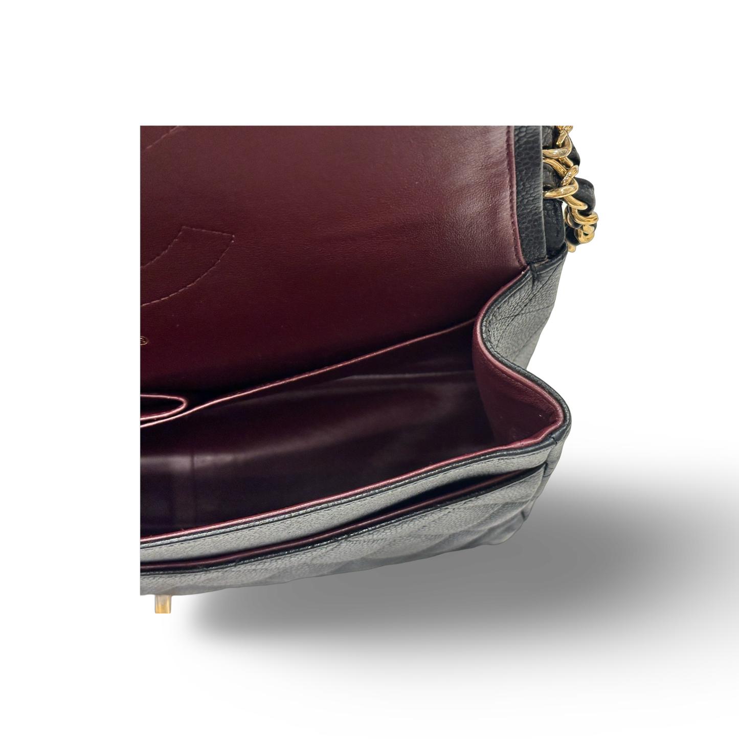 Chanel Classic Caviar Jumbo Double Flap Black