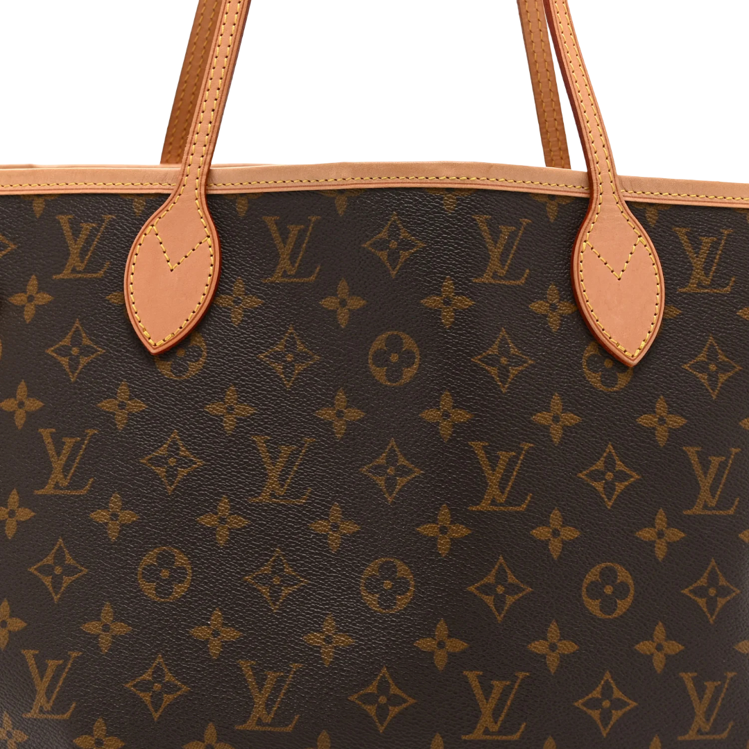 Louis Vuitton Monogram MM Neverfull Bag - GHW/ Brown