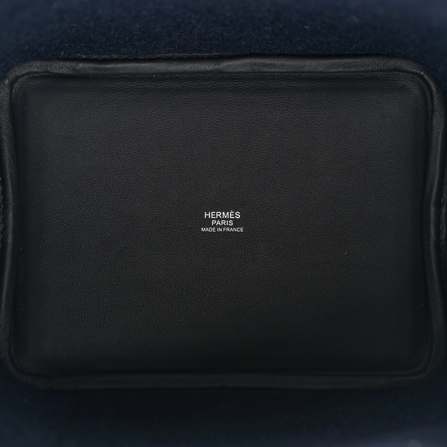Hermes Wool Felt Swift Go Team Picotin Lock 18 - SHW/ Caban/ Bleu Nuit