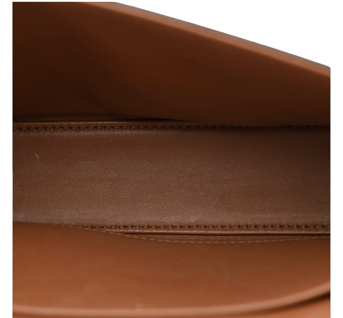 Celine Calfskin Triomphe Shoulder Bag - GHW / Tan