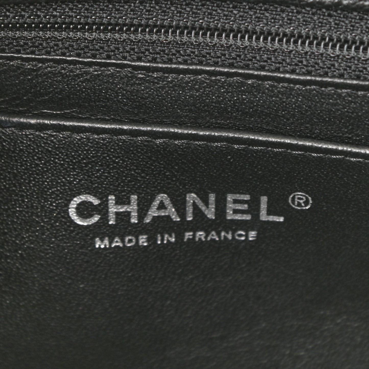 Chanel Quilted Caviar Mini Rectangular Single Flap Bag - SHW / Black