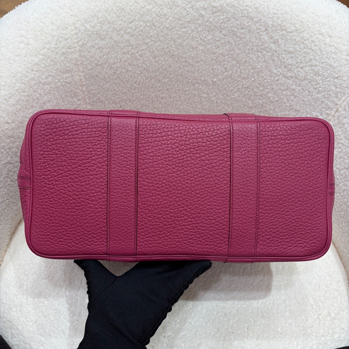 Hermes Togo Garden Tote - SHW / Rose Pink