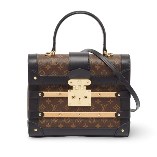 Louis Vuitton Monogram PM Trainon Hangbag -GHW /Brow.