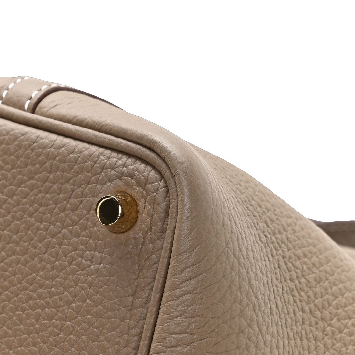 Hermes Togo Picotin Lock 18 Bag - GHW/Etoupe
