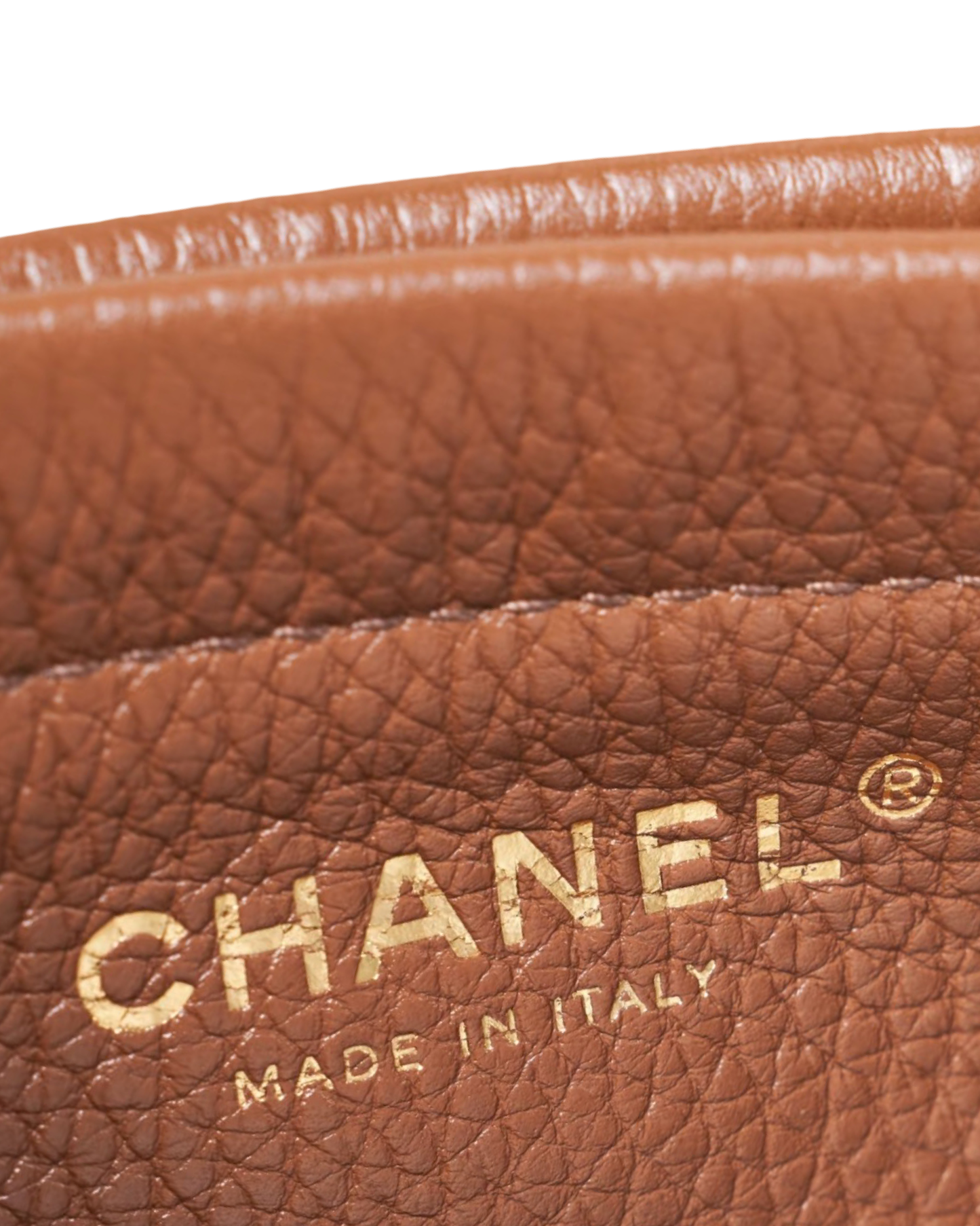 Chanel Quitled Caviar 26S Shoulder Tote - GHW/ Brown