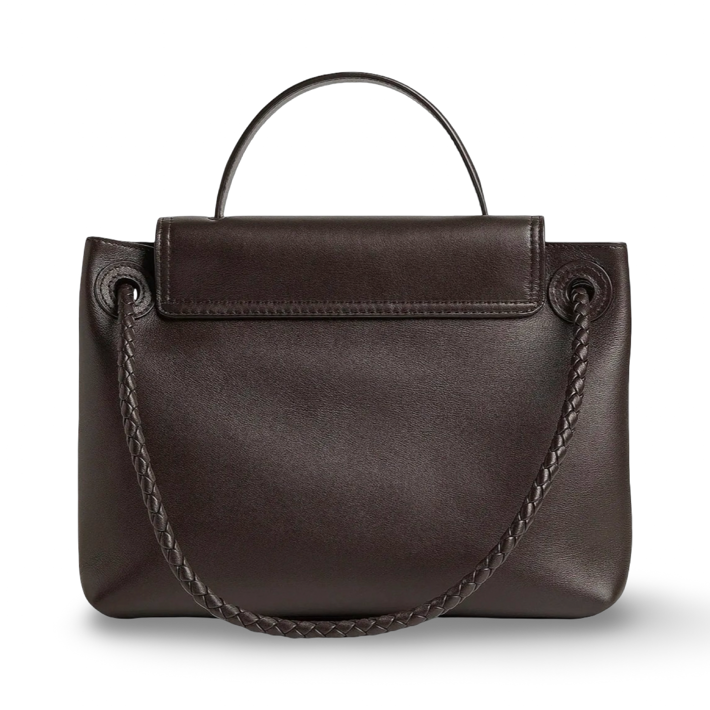 Bottega Veneta Ciao Ciao Small Leather Top Handle Bag - GHW / Brown