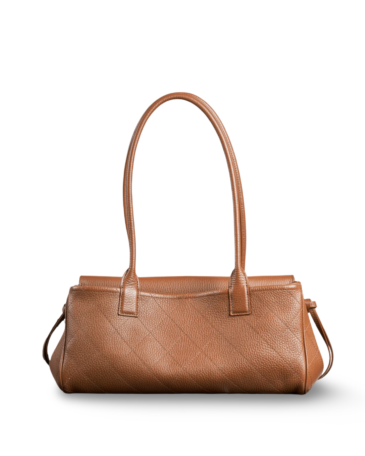 Chanel Quitled Caviar 26S Shoulder Tote - GHW/ Brown