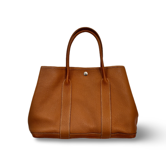 Hermes Negonda Garden Party 36 MM Sliver Brown