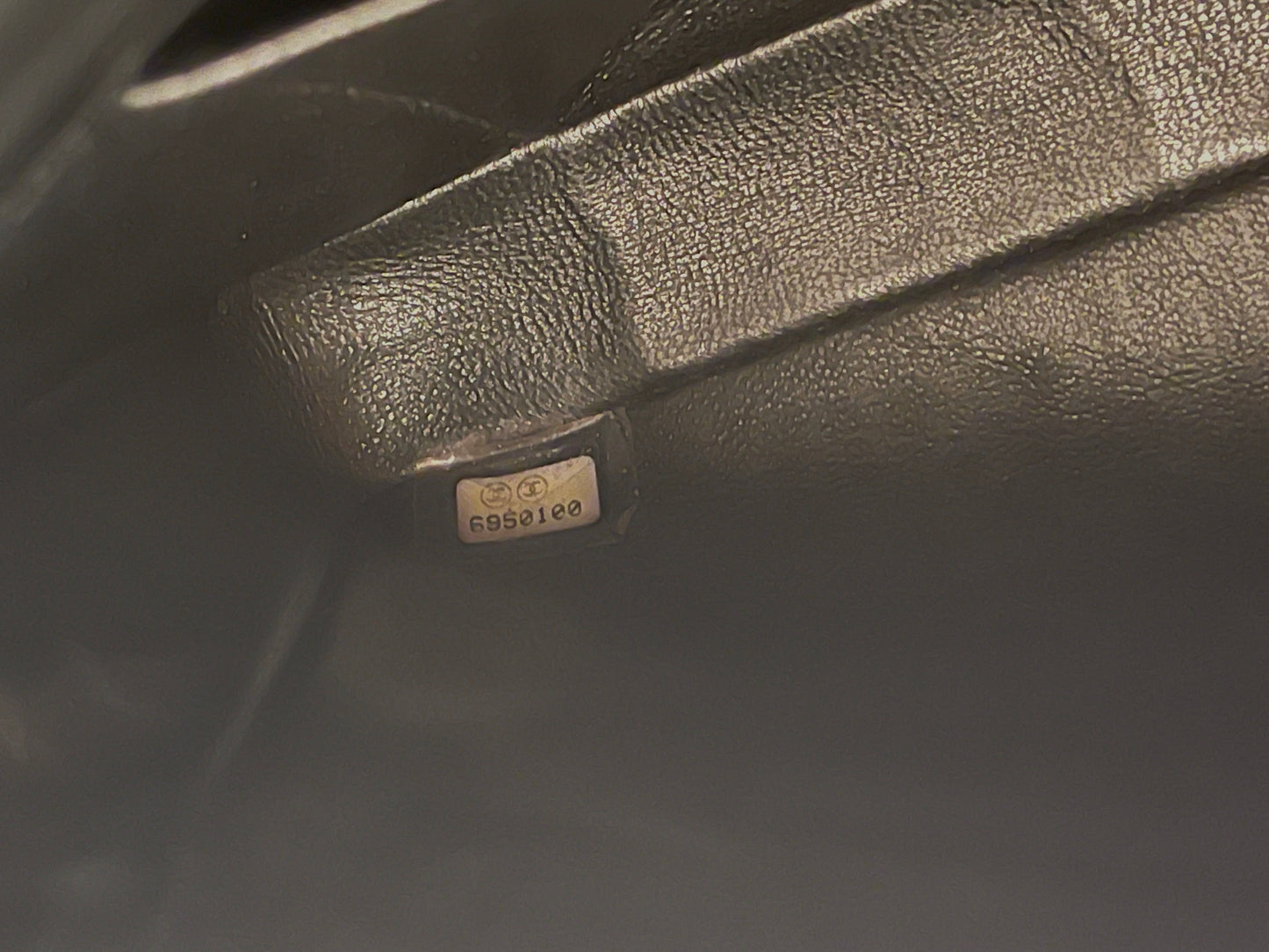 Chanel Lambskin East West Chocolate Bar Flap