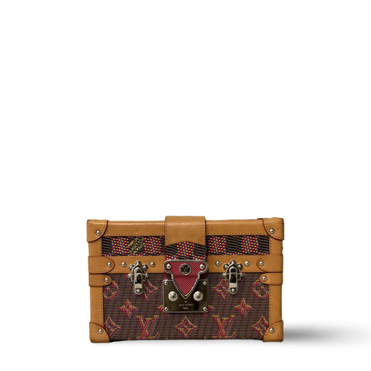 Louis Vuitton Monogram Pop Petite Malle Beige Pink Box