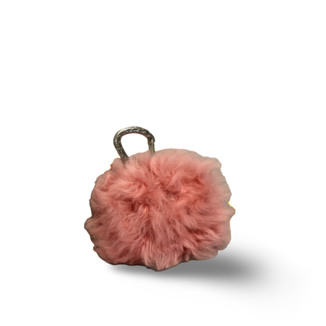 Chanel Shearling Lambskin CC Hook Light Pink Card Holder