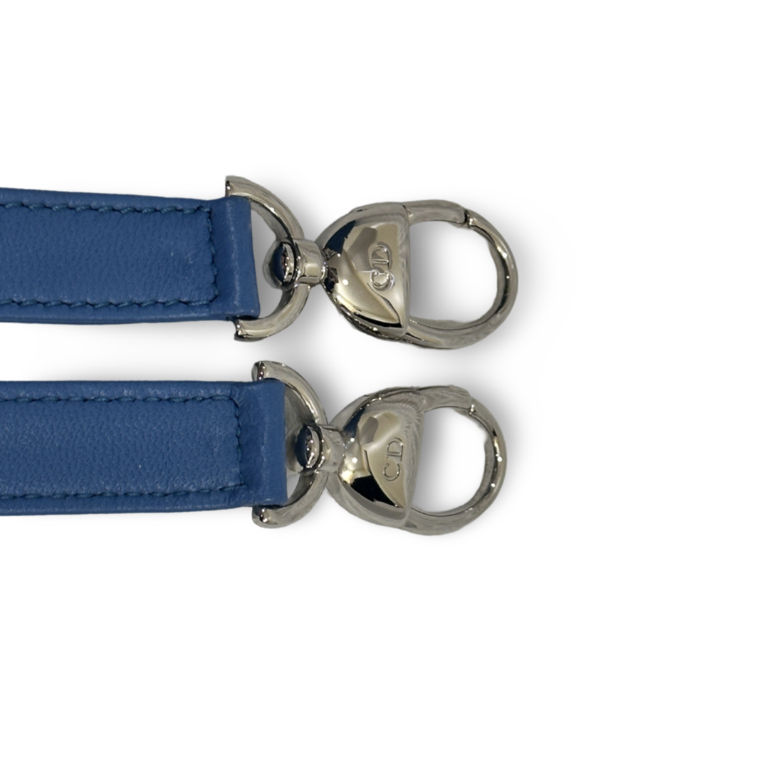 Dior Cannage Lambskin Large Lady Blue Sky Bag