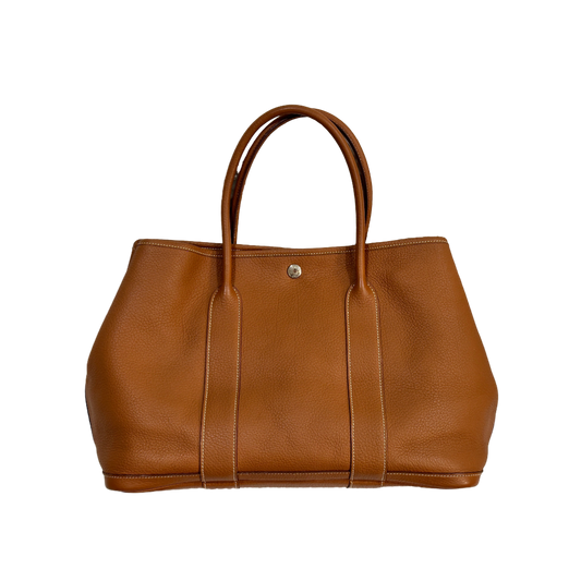 Hermes Negonda Garden Party 36 MM Sliver Brown