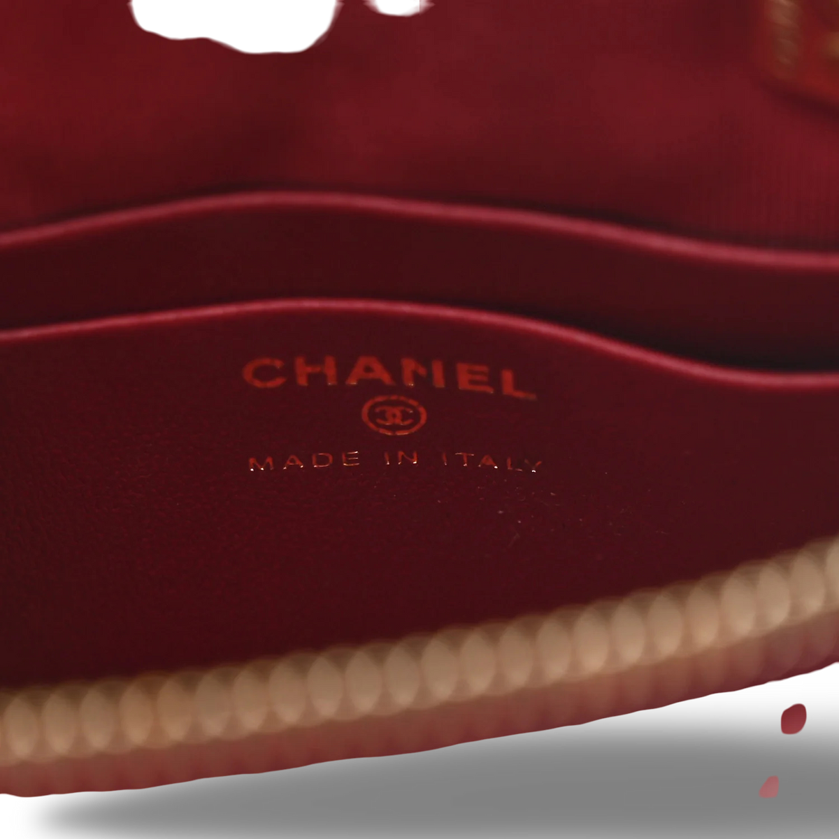 Chanel Quilted Patent Shiny Coco Clutch With Chain- GHW/ Red