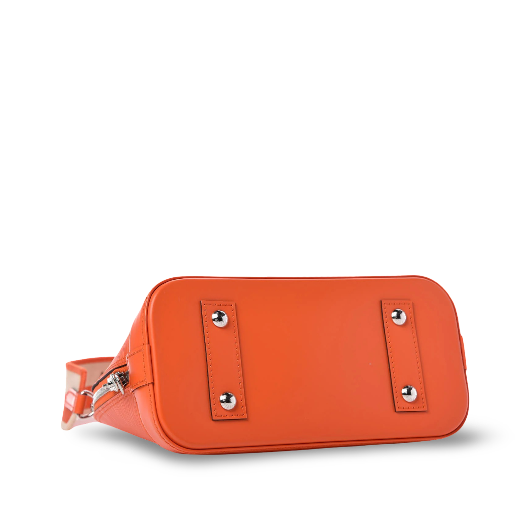 Louis Vuitton Epi Jacquard Alma BB Bag - GHW / Orange