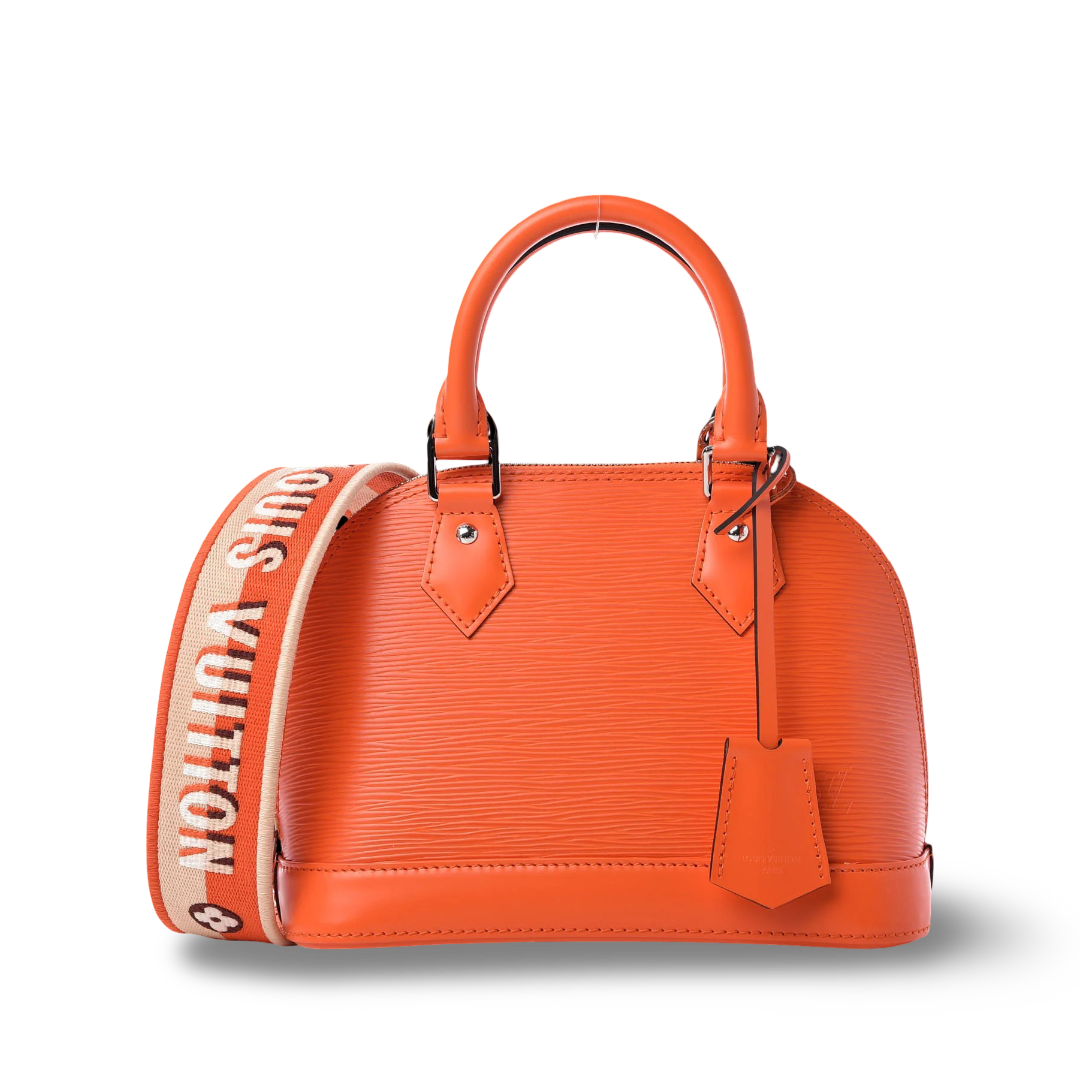 Louis Vuitton Epi Jacquard Alma BB Bag - GHW / Orange