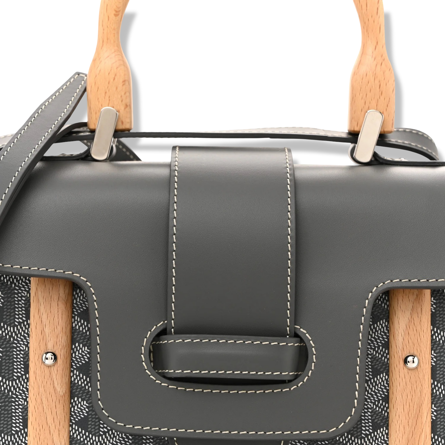 Goyard Goyardine Saigon PM Bag - SHW/ Grey