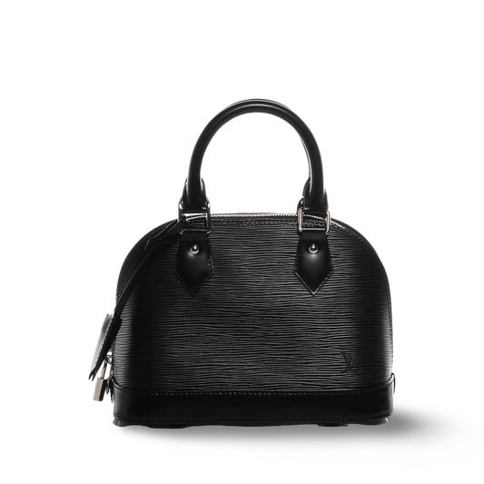 Louis Vuitton Epi Alma BB Bag - SHW / Black