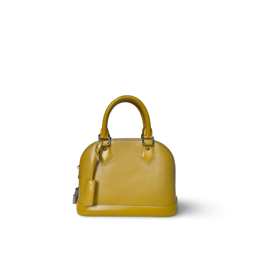 Louis Vuitton Epi Alma BB Bag - SHW / Yellow