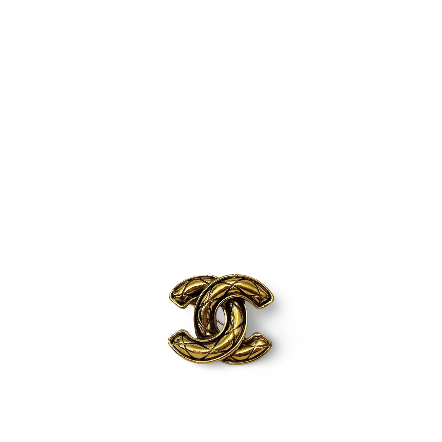 Chanel Vintage CC Logo Brooch