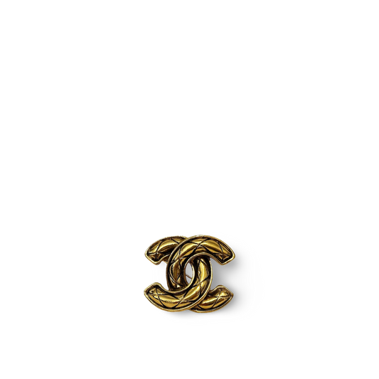 Chanel Vintage CC Logo Brooch