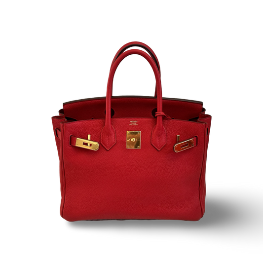 Hermes Birkin Togo 30 - GHW / Rose Jaipur