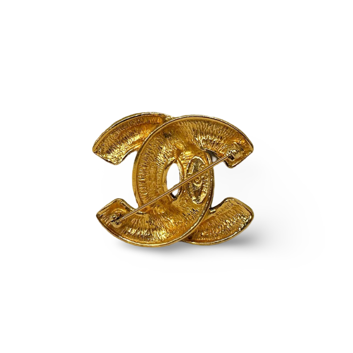 Chanel Vintage CC Logo Brooch