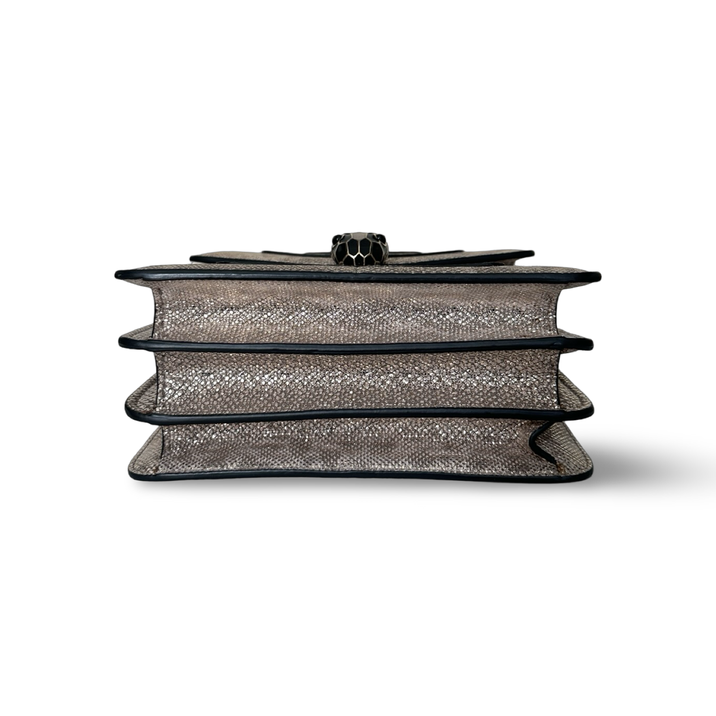 Bvlgari Snake Skin Serpenti Forever Crossbody - GHW / Bronze