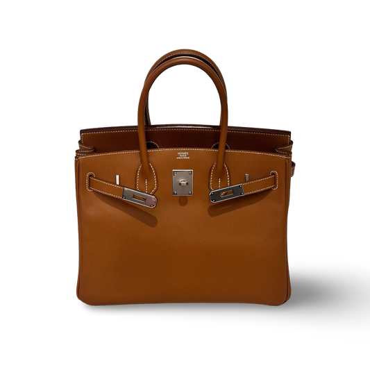 Hermes Birkin Espom 30 Gold Brown